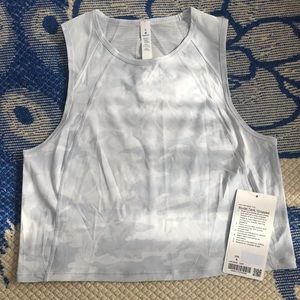 Lululemon Sculpt tank, cropped size 4